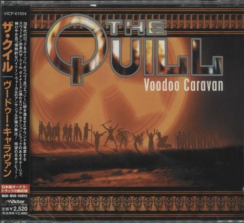 

CD QUILL - Voodoo Caravan VICP61504 Victor 2002 Япония ObiRock Б/У