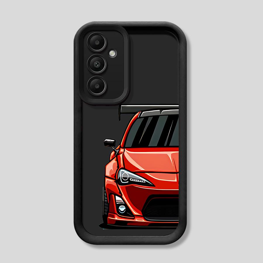 Case for Samsung Galaxy A23 A32 A34 A73 A52 A22 A24 A25 A26 A54 A21s A53 A31 Soft Cover Japan JDM Sports Cars