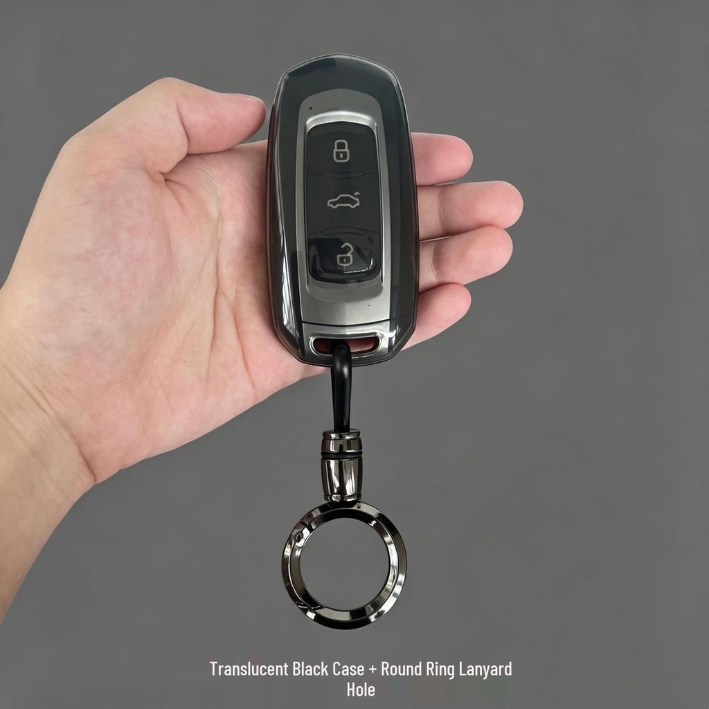 Geely Car Key Cover: Fits Xingyue L, Xingrui, Vision X3/X6, Boyue, Emgrand, Bin Yue, Hao Yue with Transparent Buckle