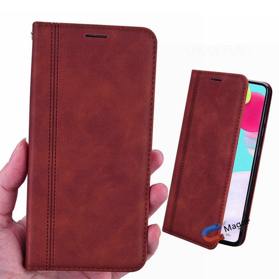 Funda Cartera de Cuero de Lujo Tipo Libro Abatible Para Xiaomi Redmi 12 13 14C 13C Note 15 9 9C 9T 11 10 14 11T 14T 15T 17 Poco F8 M8 X8 X7 M6 X6 Pro 5G Funda de Libro Abierta