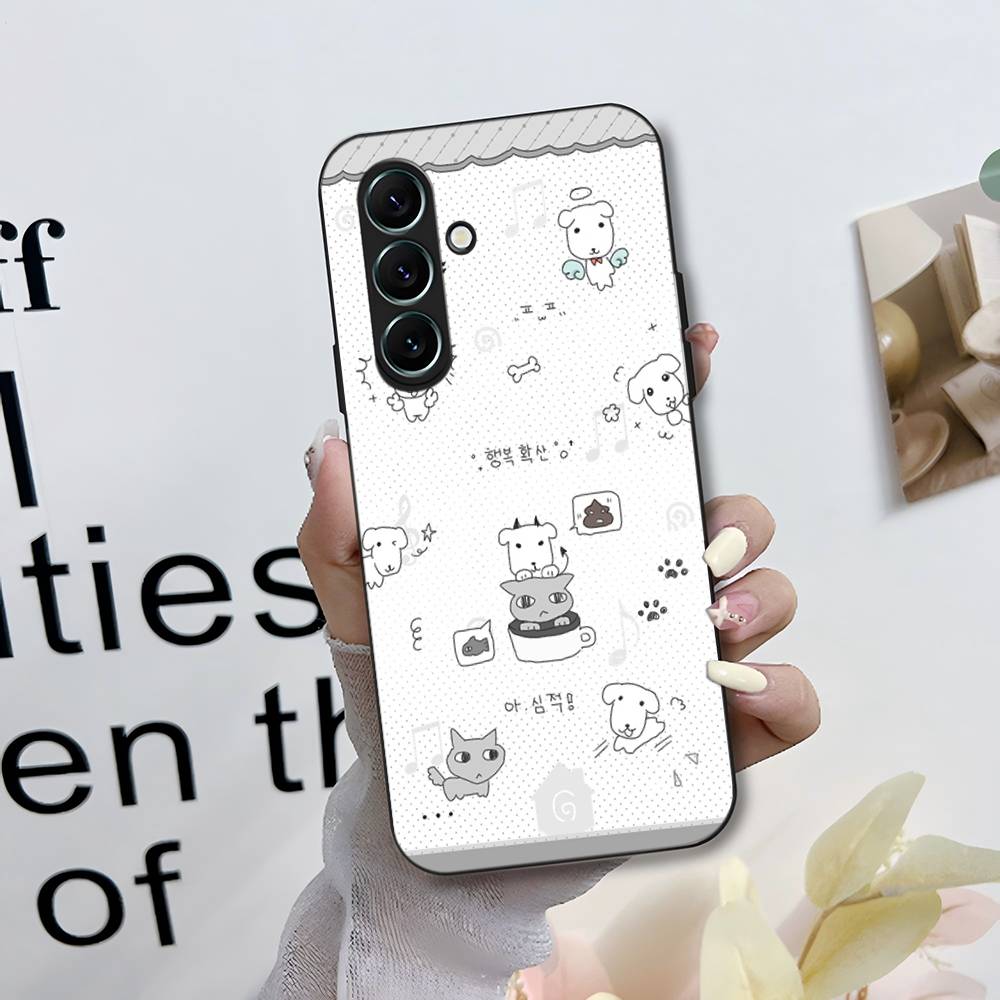 Anime Ganadi Phone Case For Samsung S 24 Fe 25 Ultra Plus 20 Lite 21 30 22 23 24 22 Ultra 5G Fundas