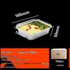 Yudefeng Disposable Rectangular Tin Foil Meal Box