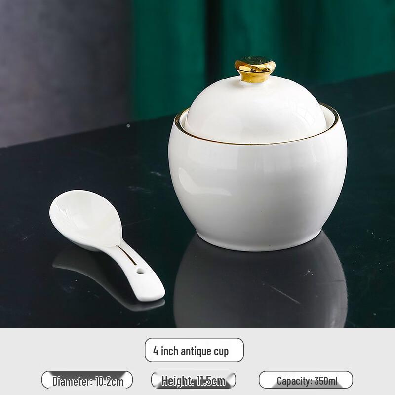 Dajujiang Ceramic Double Boiler Stew Pot