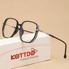 New Fashion Reading Glasses Women Large Frame Anti Blue Light Eyewear Presbyopia Hyperopia +1.0 +1.5 +2.0