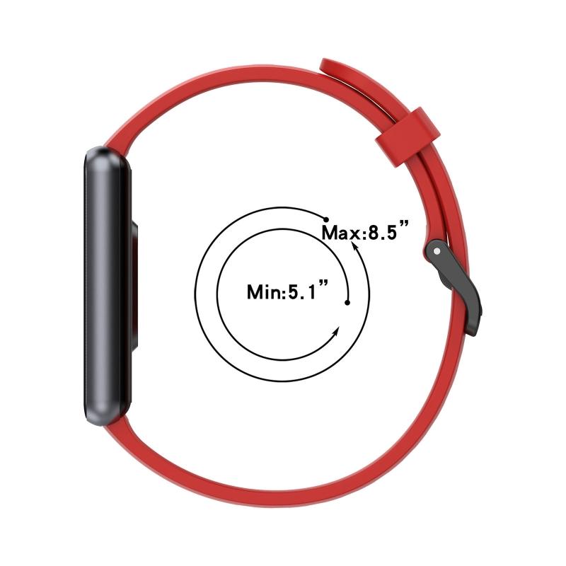 for Smart Wristband Replace Strap Adjustable Scratch-resistant Silicone Band for Realmeband2 Bracelet Sweatproof