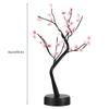 Artificial Cherry Blossom Tree Lights 36 Light Cherry Flower Tree Touch Switch 2 Light Modes Aesthet