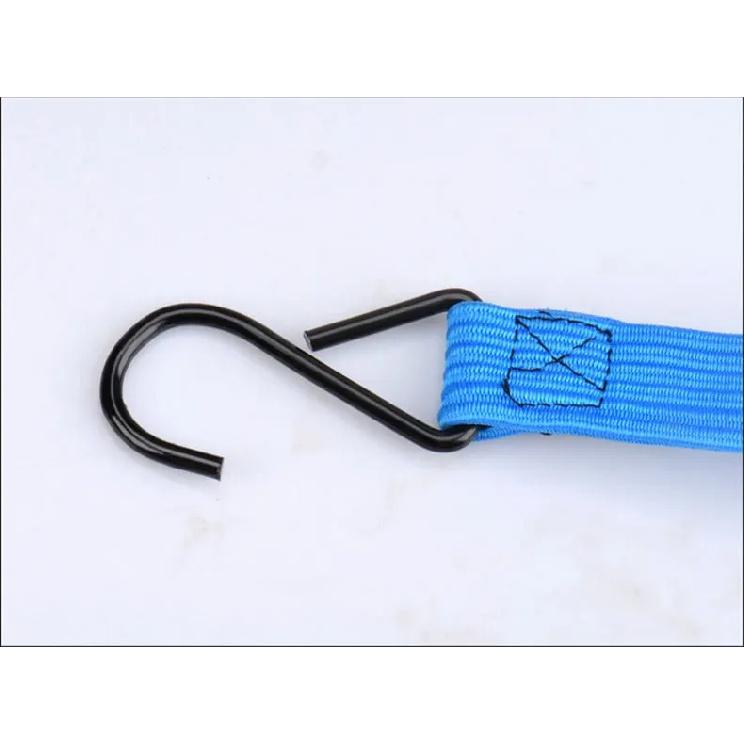 Elasticity Strap Binding Cargo Rope for Car Motorcycle Bike With Metal Buckle Tow Rope Strong Tensioning Belt for Luggage Bag