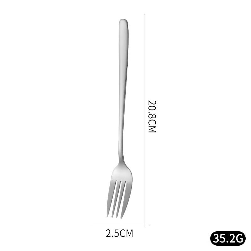 Stainless Steel Long Handle Dinner Cutlery