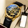 Fully Automatic Mechanical Watch Men's Watch Luminous Waterproof Hollow Fashion Business Korean Version Student New Style
