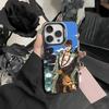 Anime Jojos Bizarres Adventures Phone Case For IPhone 16 17 15 14 12 13 Pro Max Black Color Shockproof Cover