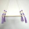 Nordischer Stil Macaron Achteckige Perle Fransen Regal Wandbehang Kinderzimmer Kreative Heimdekoration Brett