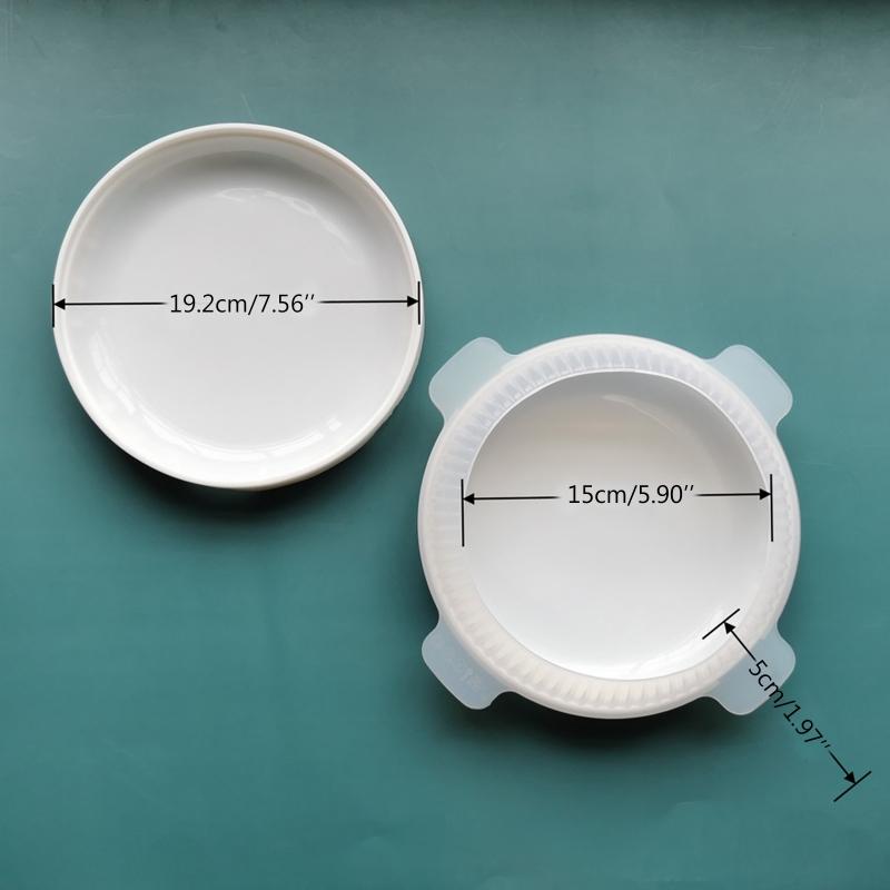 Cookie Cutter Fondant Cake Mold Christmas Delicate Disc Shape Silicone Cookie Cutter Mould Gift for Baking Lover