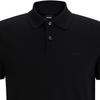 HUGO BOSS Cotton Piqué Jersey Polo Shirt With Logo Detail Polo Shirt Men's Black 50501942-001