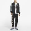 Jordan Sport DNA Logo Print Colorblock Hooded Jacket Men Outerwear Black CK9566-011