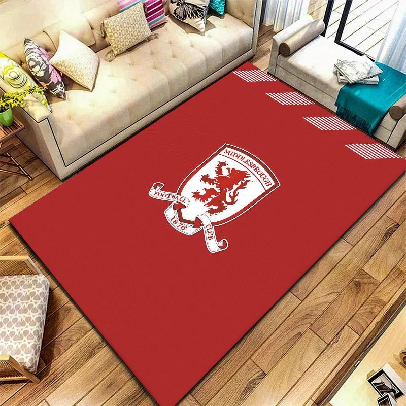 Middlesbrough Carpet Rug for Living Room Bedroom Home Sofa Decoration,Kids play Nonslip Floor Mat