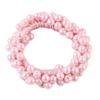 Colorful Faux Pearl Hair Rope High Elastic Rubber Band Hair Tie Women High Ponytail Holder Hair Accessory