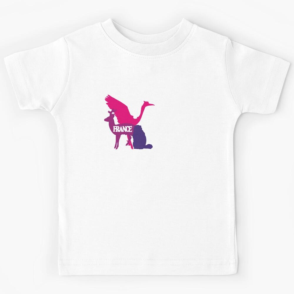 Animals of France Kids T-Shirt 160