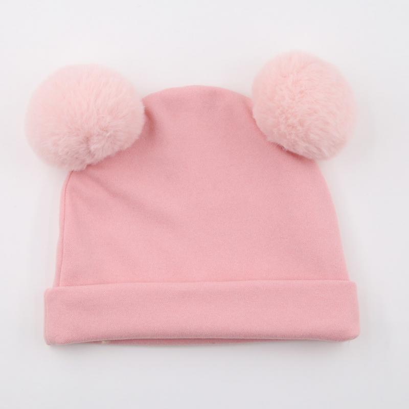 Wolle Baby Mütze Hut Herbst Winter Baby Mütze für Mädchen Jungen Bommel Kinder Hut Säugling Motorhaube Kleinkind Zubehör 1-3y