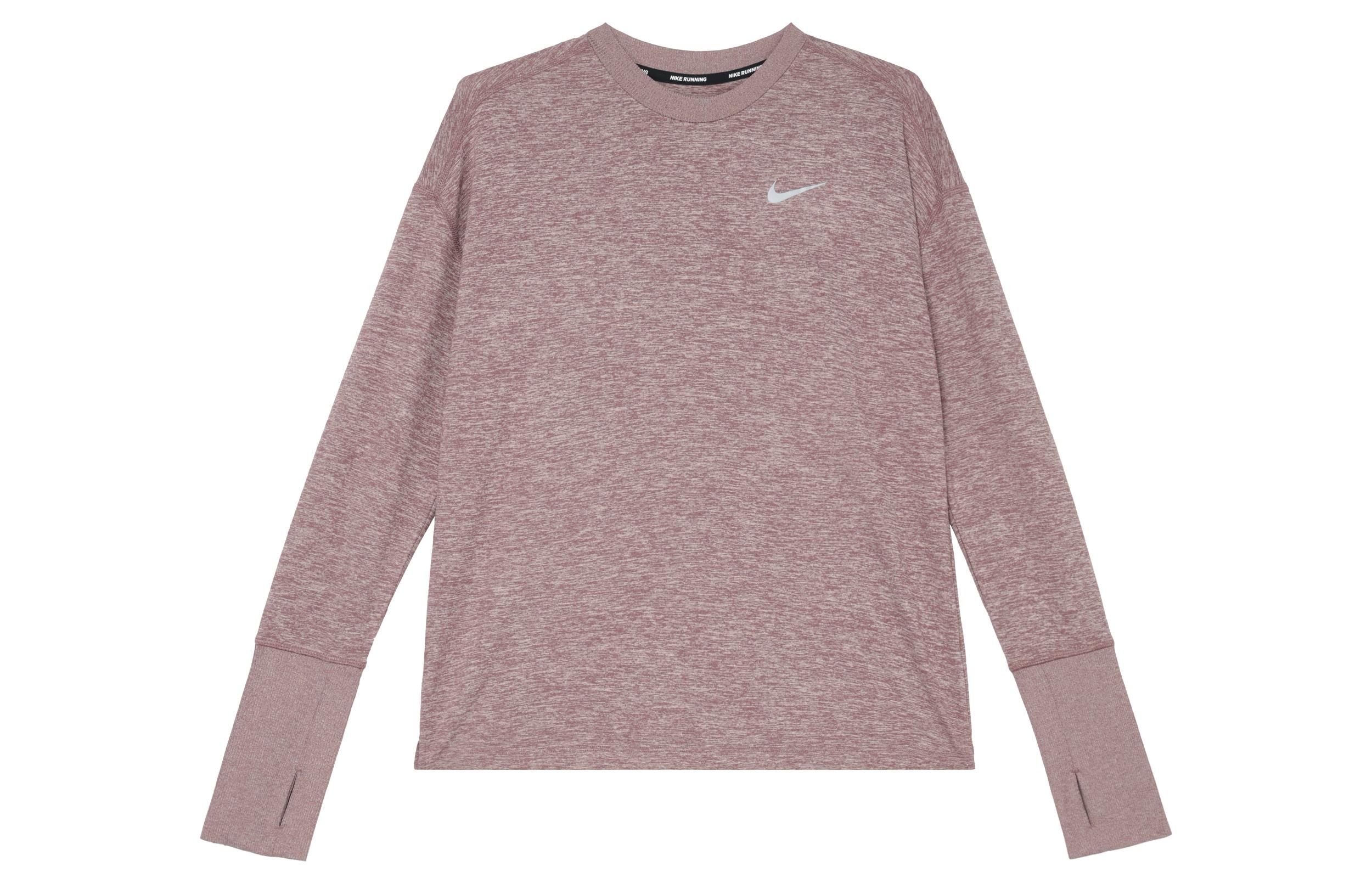 

Nike Drop Shoulder Sleeve T Shirt Women s Pink Brown 928742-298 S