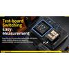 FNIRSI LCR-P1 Transistor Tester Diode Triode Capacitance Resistance Meter LCR ESR Meter NPN PNP MOSFET IR Multifunction Tester