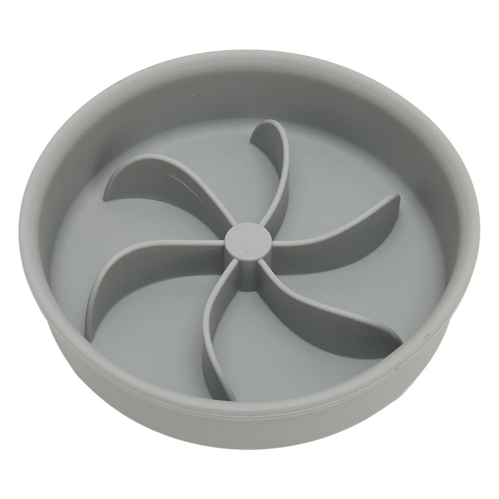 Miska spowalniająca jedzenie Zagęszczony silikon Zapobiegający zadławieniu Kolumna w kształcie płatka Zaokrąglone rogi Pies