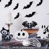 Plastic Halloweens Skull Ornaments Set Of 4 Shatterproofs Indoor Outdoor Decorative Accent