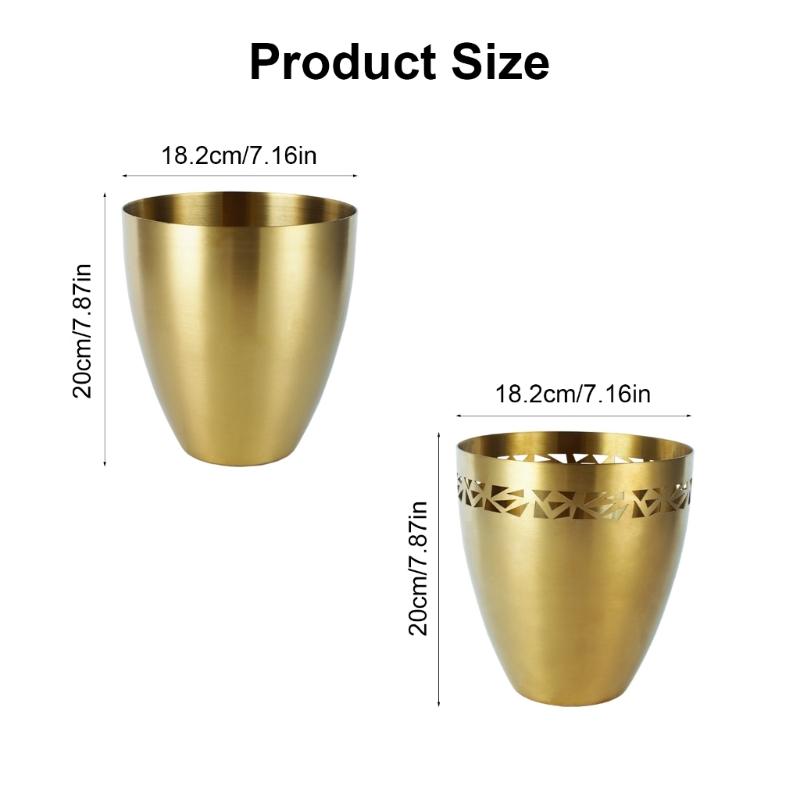 Ice Storage Buckets Stainless Steel Beach Parties Accessories Stainless Steel Texture Suitable for Indoor Celebration