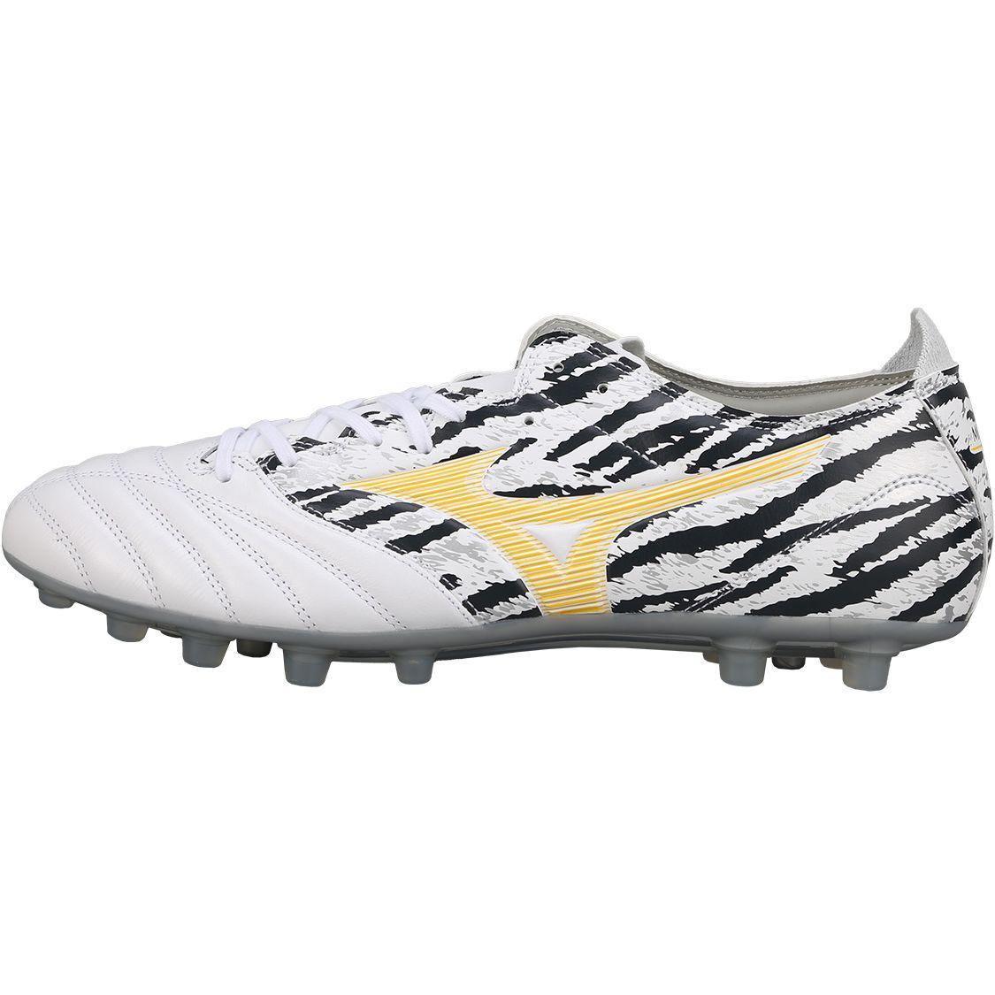 

Mizuno Pro III Pro AG Artificial Turf Durable Breathable Football Shoes Men Football Shoes White P1GA228446 39