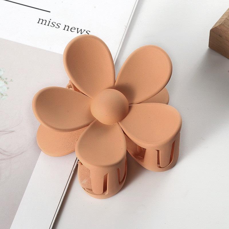 Roztomilá květinová sponka do vlasů v korejském stylu pro drdol nebo culík