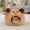 Thicken Hedgehog Hideout Nest Mouse Shaped Guinea Pig House Semi-enclosed Pet Cave  Sleeping Bag