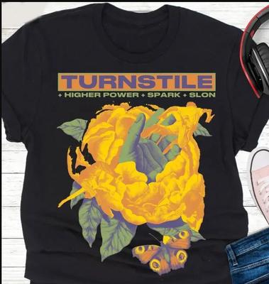 Turnstile Hardcore Punk Band Tour T-Shirt, Größe S-4XL
