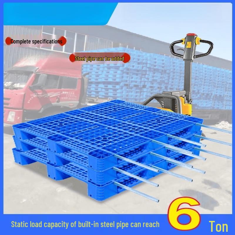 Heavy-Duty Grid Plastic Pallet