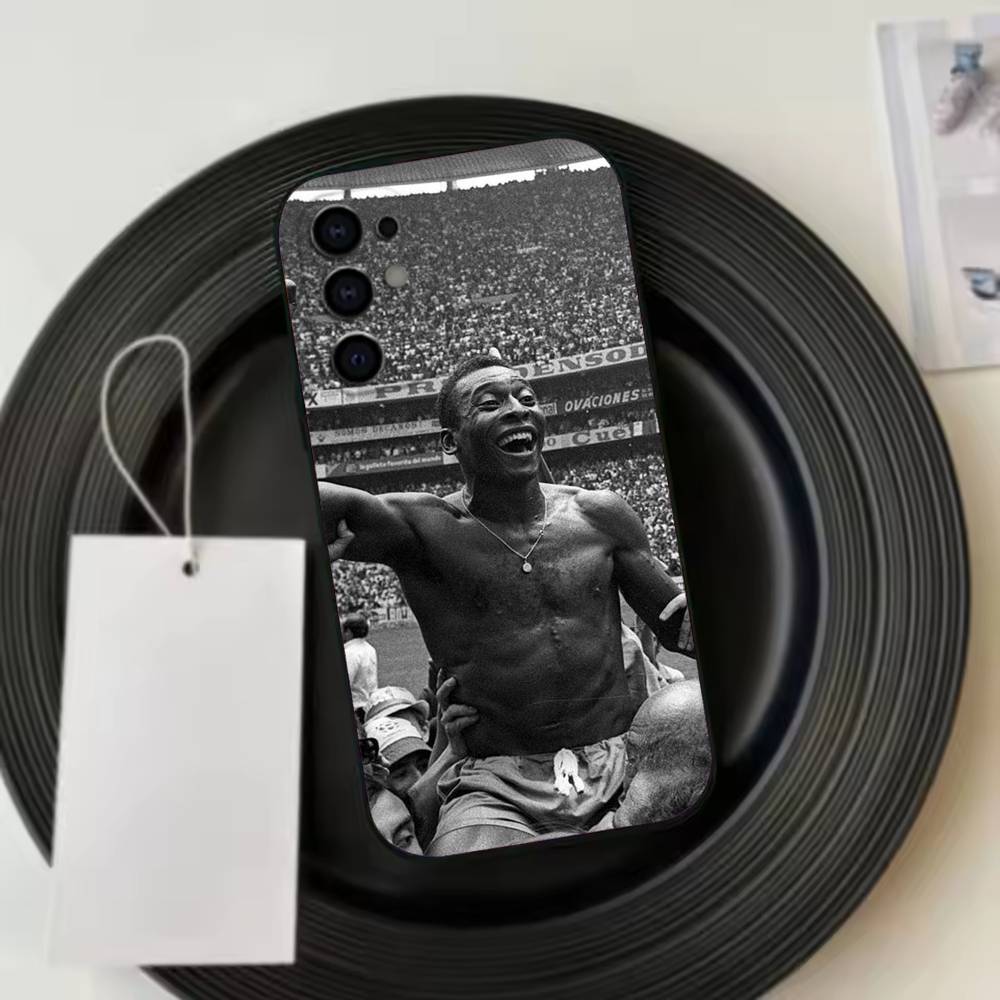 Pelé  Phone Case For Samsung S25,S24,S21,S22,S23,S30,Ultra,S20,Plus,Fe,Lite,Note,10,Black Cover