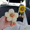Sunflower Creative Car Hook Cartoon Cute Rear Seat Back Hanging Hook Automobile Interior Storage Holder Hooks Car Bracket