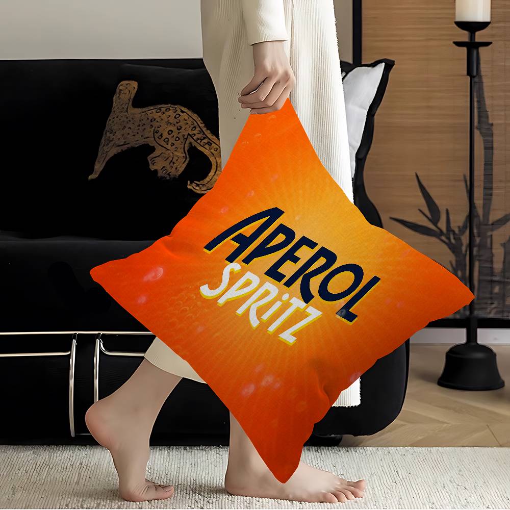 Brand A-Aperol S-Spritz Lucky Dragon Pillow Cover Sofa Cushion Cover Home Room Decoration Children Gift