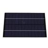 Solar Panel, 4.2W Polycrystalline Silicon Outdoor Solar   with USB C for  , Security Cameras and Camping