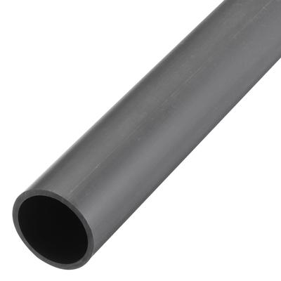 Uxcell PVC Pipe 28.2mm Inner Diameter 32mm Outer Diameter 500mm Light Gray High-Impact Water Pipe Cable Sleeve for Crafts and Decorations