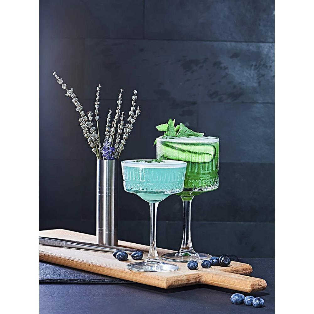240ml Goblet Cocktail Glasses, Champagne Cups, Martini Glass