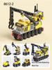 Building Blocks Small Particles 6-in-1 Building Blocks Assembling And Inserting Educational Toys