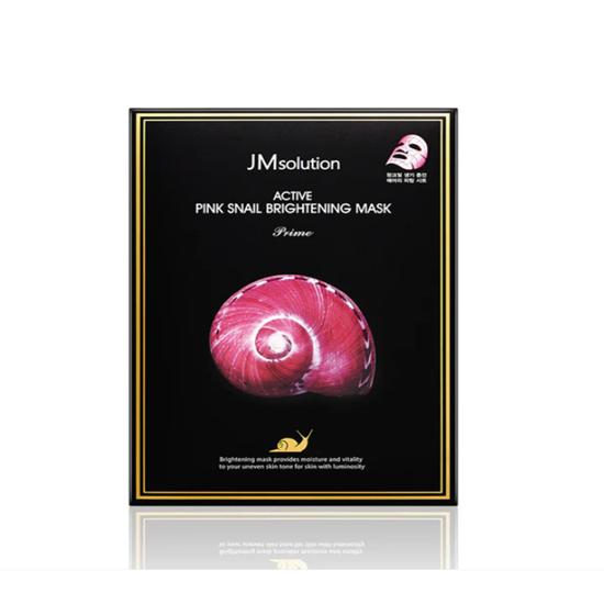 JMSolution active pink snail brightening mask - 30ml*10ea