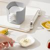 7PCS/SET Plastic Dipping Dish Set Stackable Seasoning Dish Food Container Set  Kitchen