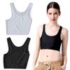 Flat Chest Shaper Tank Tops Lesbian Tomboy Trans Lesbian Corset Vest Breast
