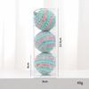 8CM Macaron Color Foam Christmas Ball Set - Creative Holiday Decorations