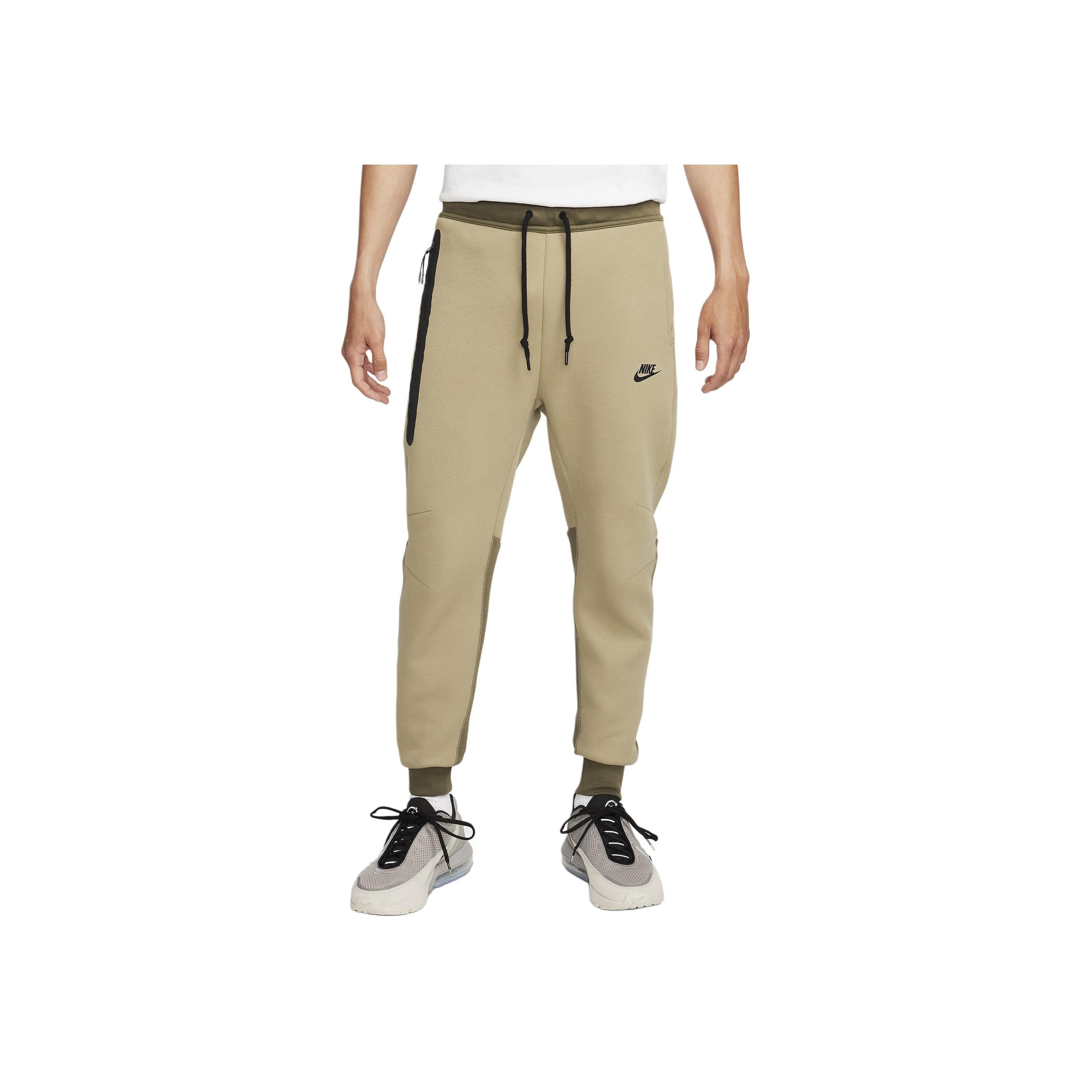 

Nike Sportswear Tech Fleece Color Block Drawstring Casual Jogger Pants Men bottoms Olive FB8003-276 XL