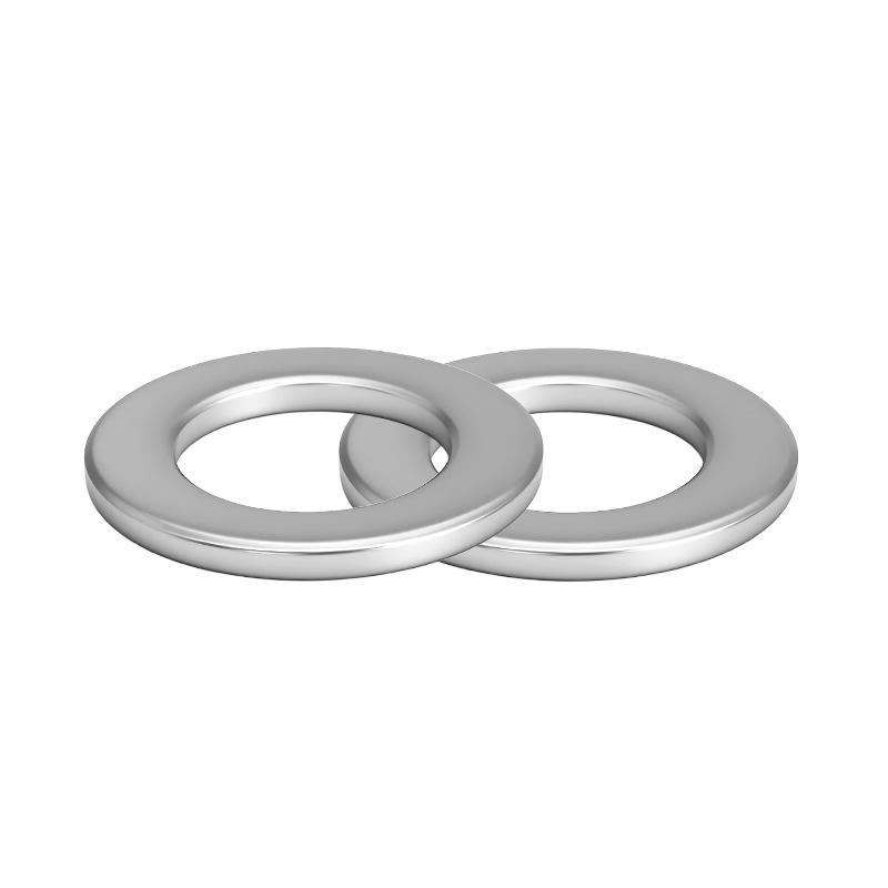 304 Stainless Steel Flat Washer, Round Metal Screw Washer, In Stock, M2-M24