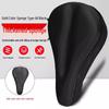 Bicycle Seat Cushion: Super Soft Silicone, Thickened Shock Absorption for Road and Mountain Bikes