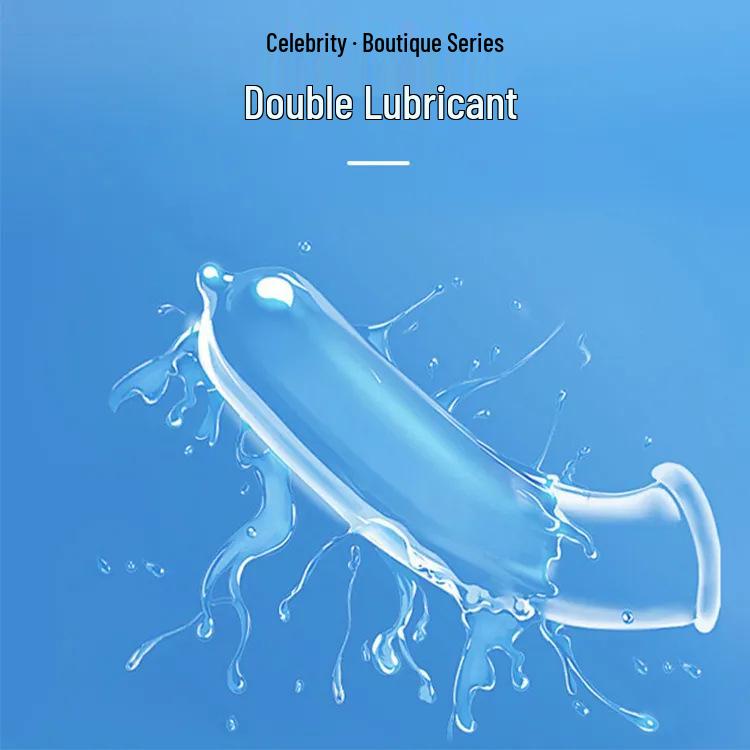 Celebrity Premium Hyaluronic Acid Ultra-Thin Dotted Ribbed Condoms