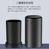 Slim Car Trash Can with Includes Trash Easy Receipt Tissue Gum Car Aluminum Black Lid, Stylish, Compact, Bolt-Type, Bag, Space-Saving, Airtight,