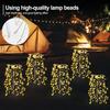 200/120LED Outdoor Solar Fireworks Lighting Decor Led Light Fairy Lights Ramadan Lamp Waterproof String Lights for Courtyards