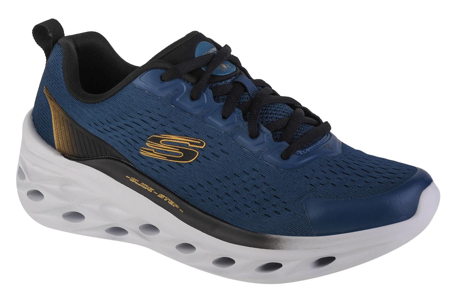 Skechers Glide Step Swift - Frayment 232634-TLBK, Homme, Chaussures de course, bleu 41 bleu
